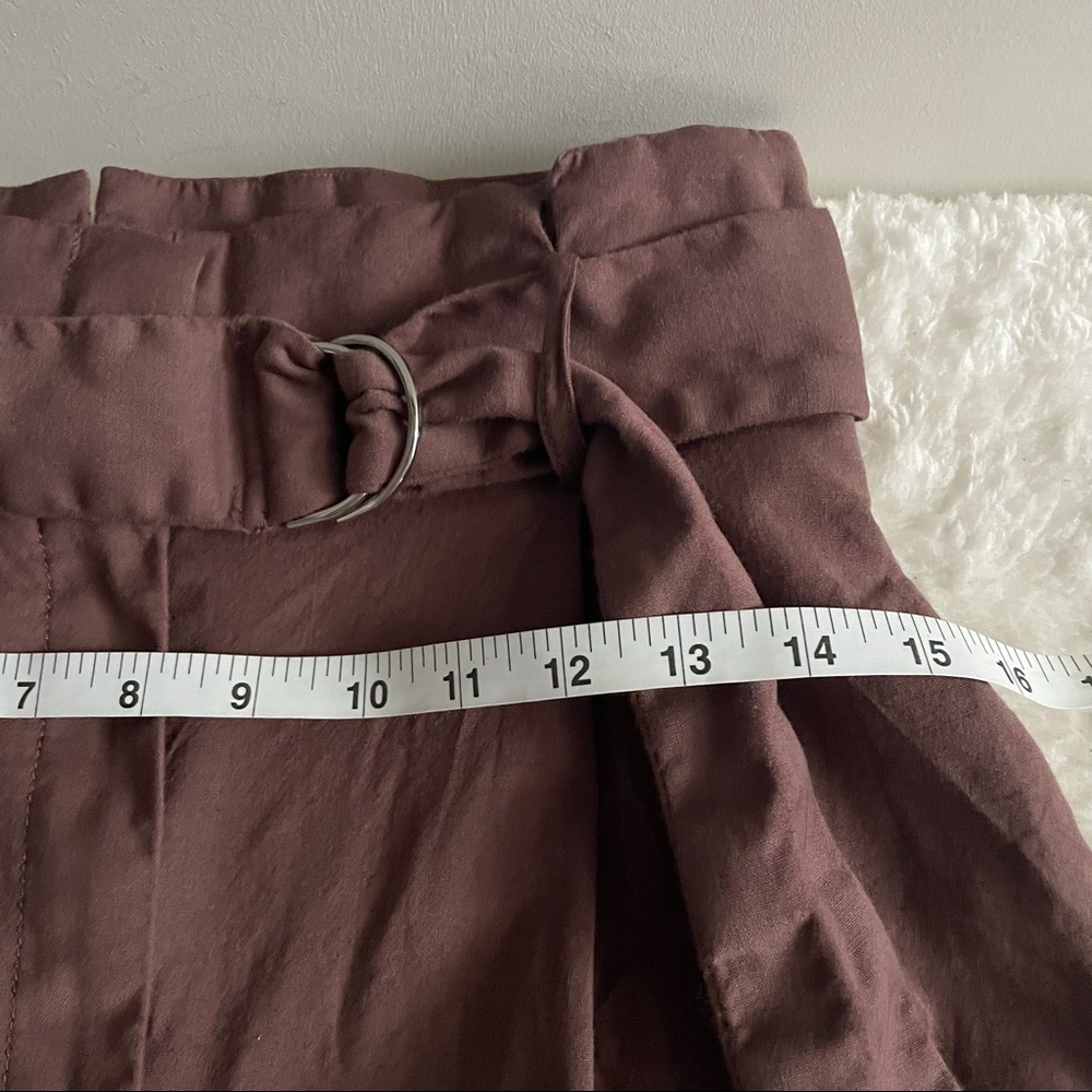 Aritzia Wilfred High Waisted Belted Pants - Picture 8 of 10